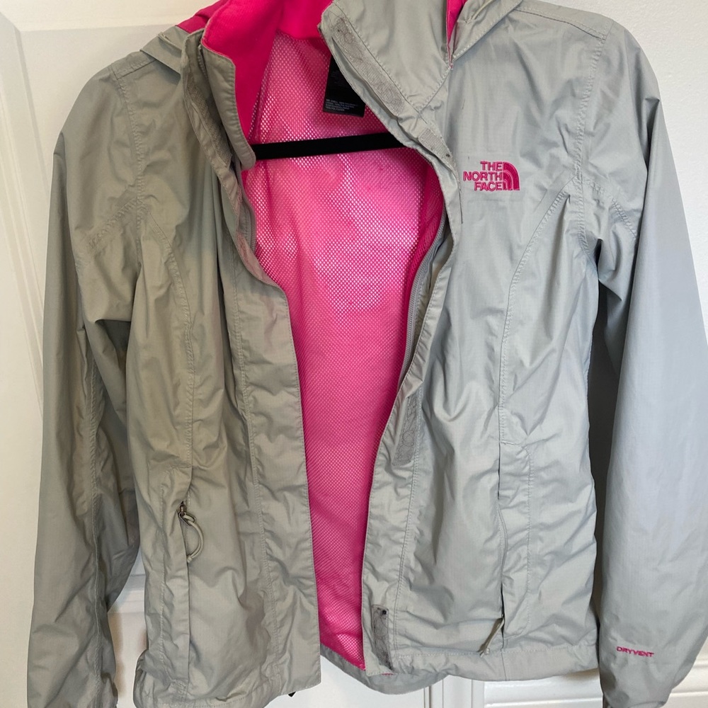 North face raincoat